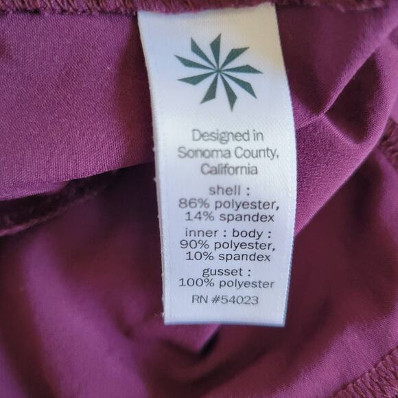 Athleta Midtown Skort Wild Bloom Purple Elastic Waist Athleisure Women 2 - Picture 10 of 10